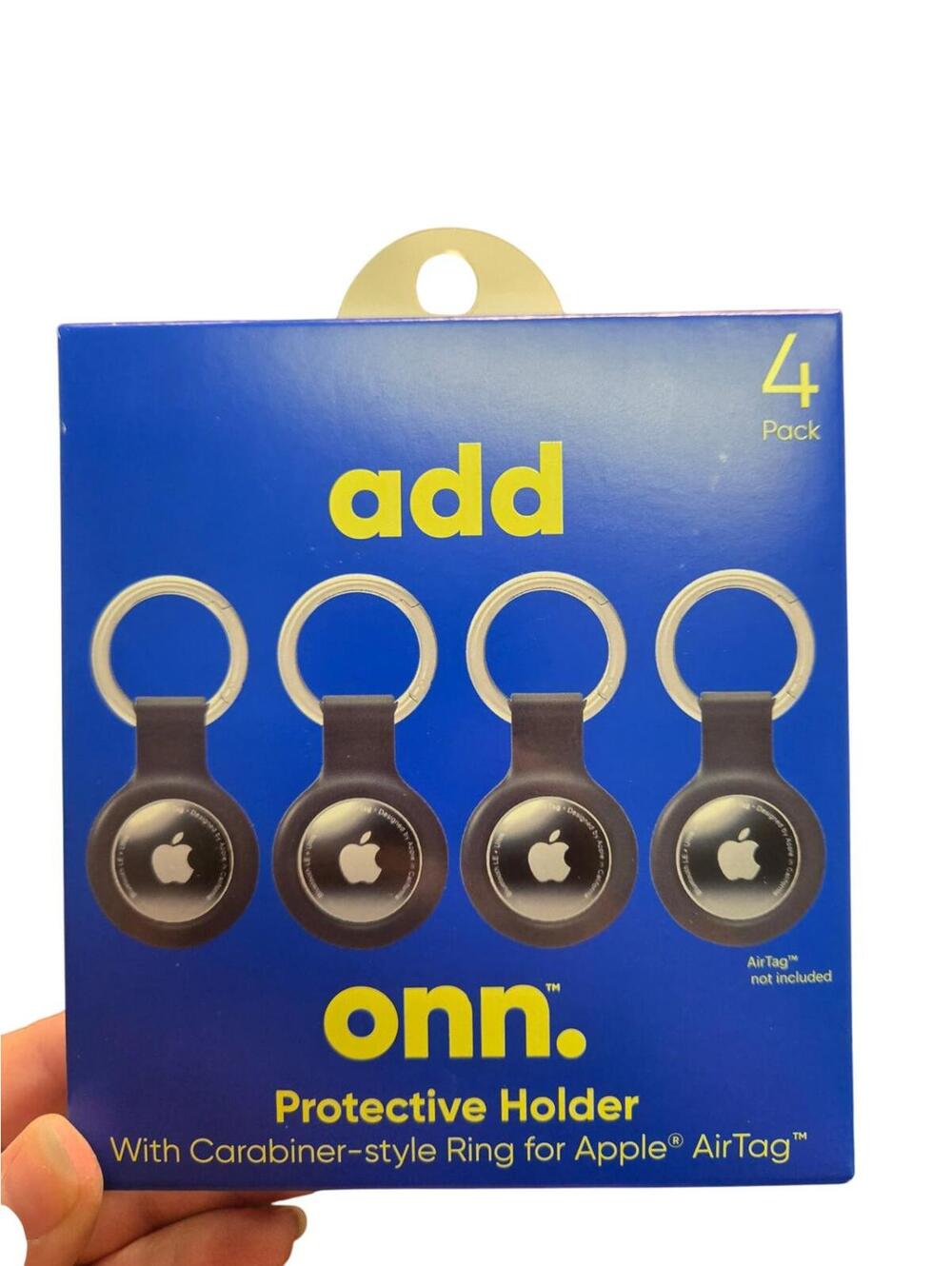 New in box Onn. Apple AirTag fobs